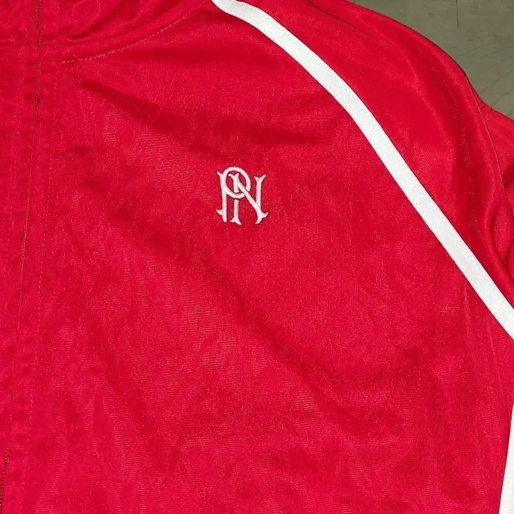 Parish Nation Red Full Zip Track Jacket Sz 4XL
